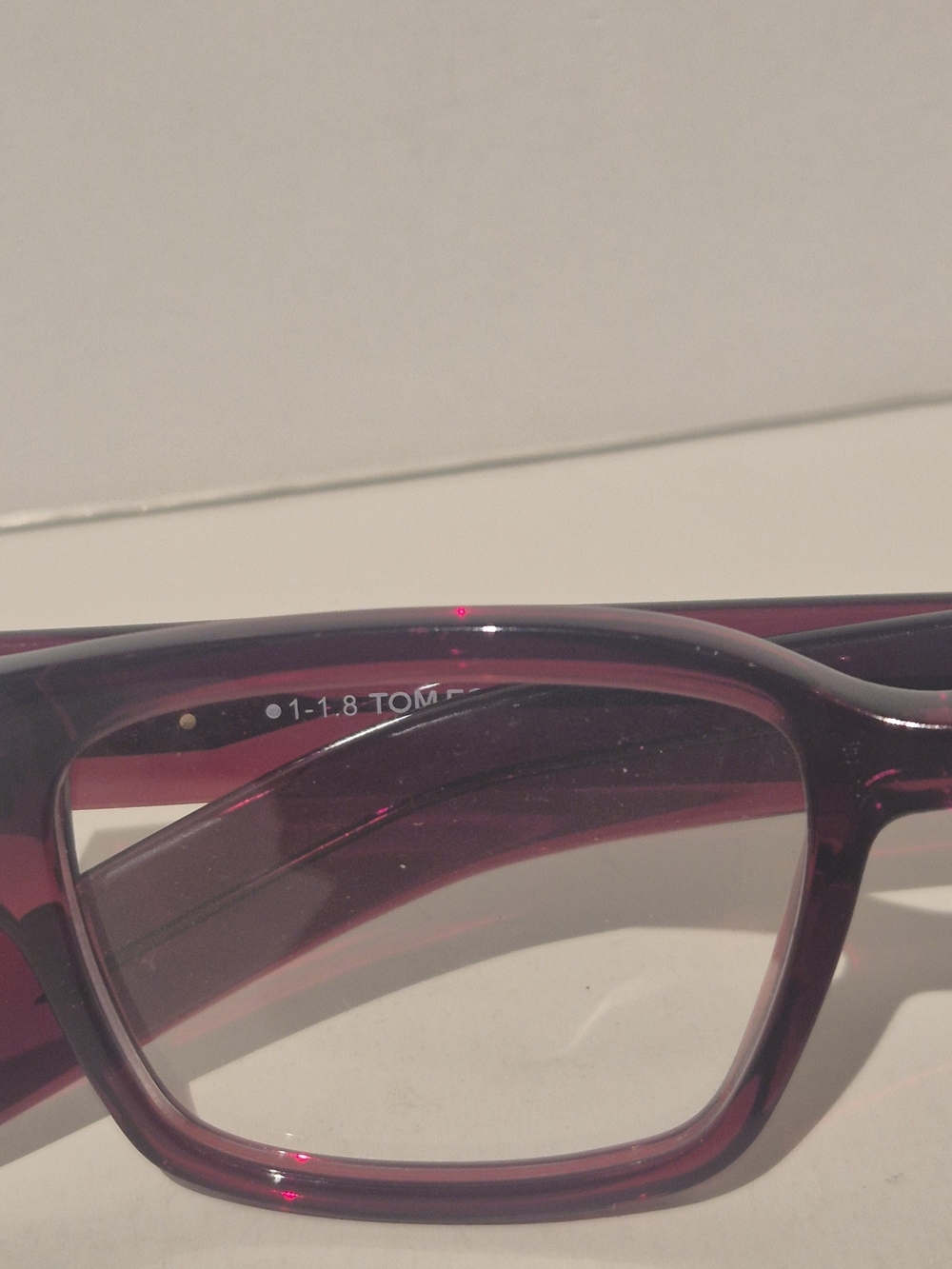 Tom Ford 5527 066 50 mm Red Eyeglasses - Picture 4 of 13